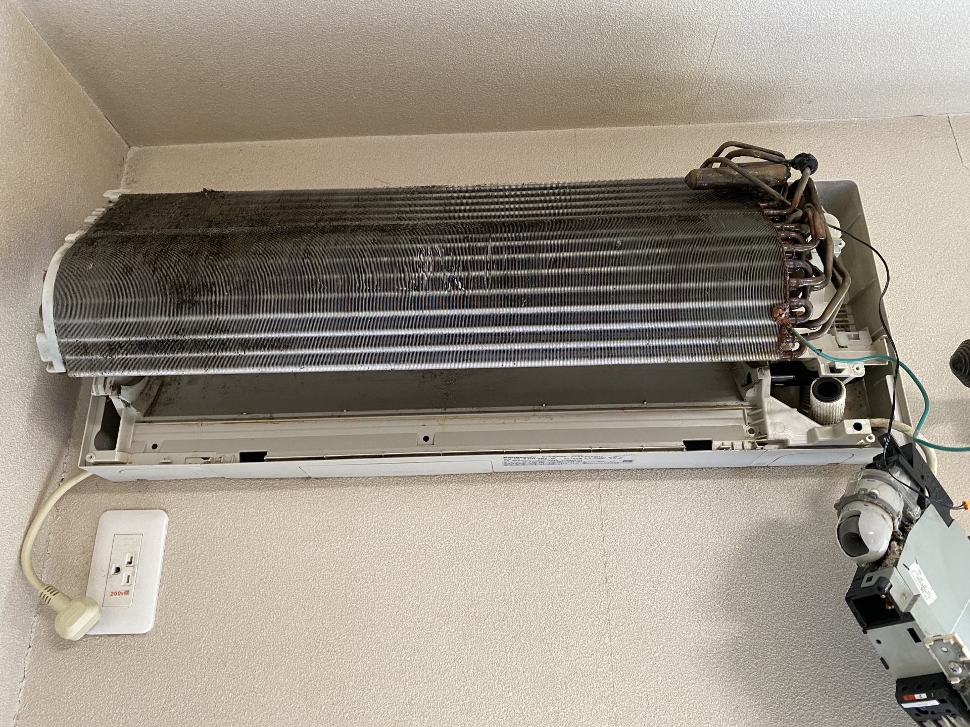 パナソニック CS-630CXR2 お掃除機能付きエアコン完全分解洗浄